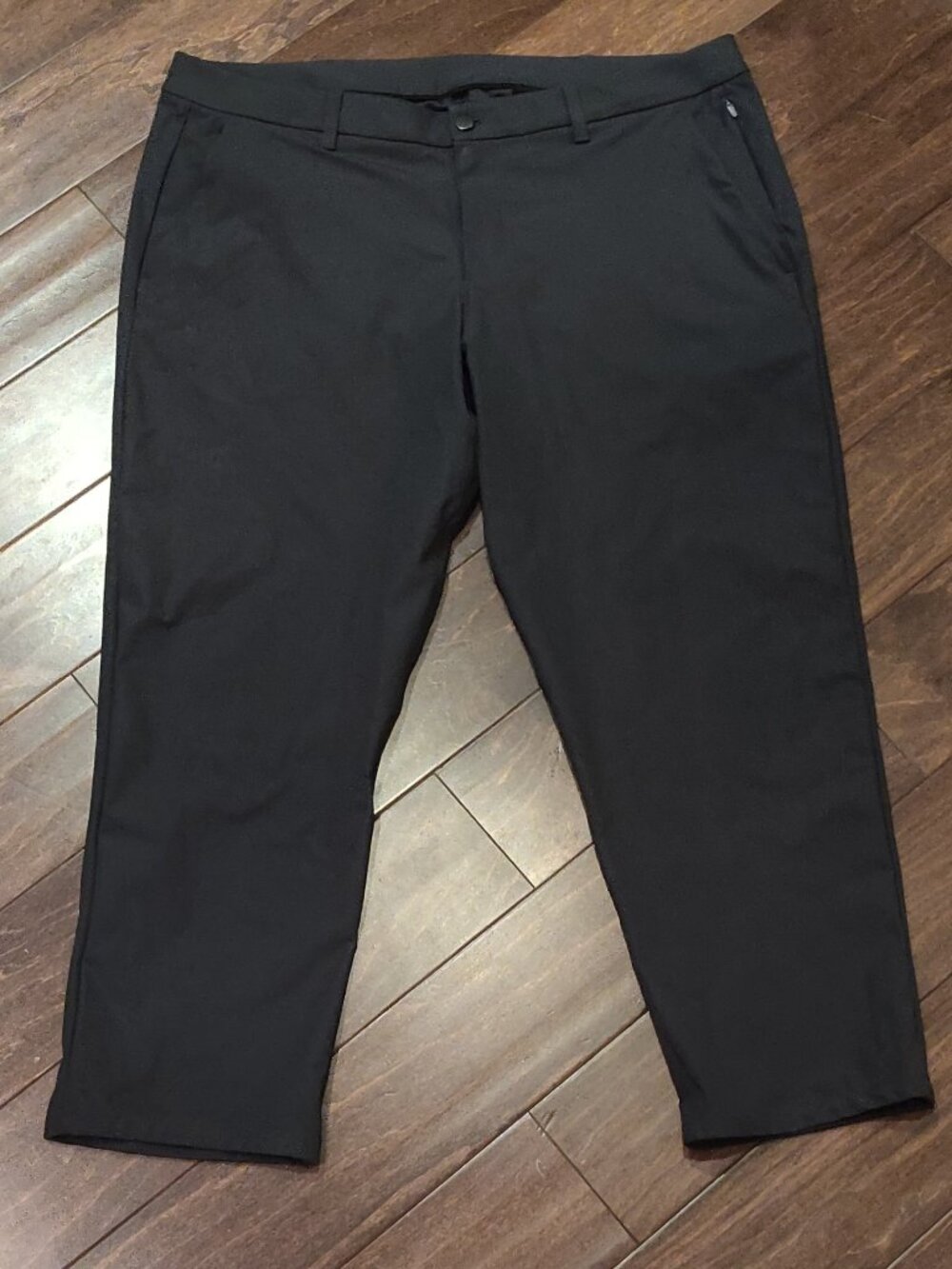 Lululemon ABC Classic Fit Warpstreme Trouser Pants Obsidian Size 42